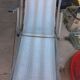 Former chilean lounge chair with armrests and feet rest