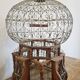 Vintage wooden and metal birdcage (1930s)