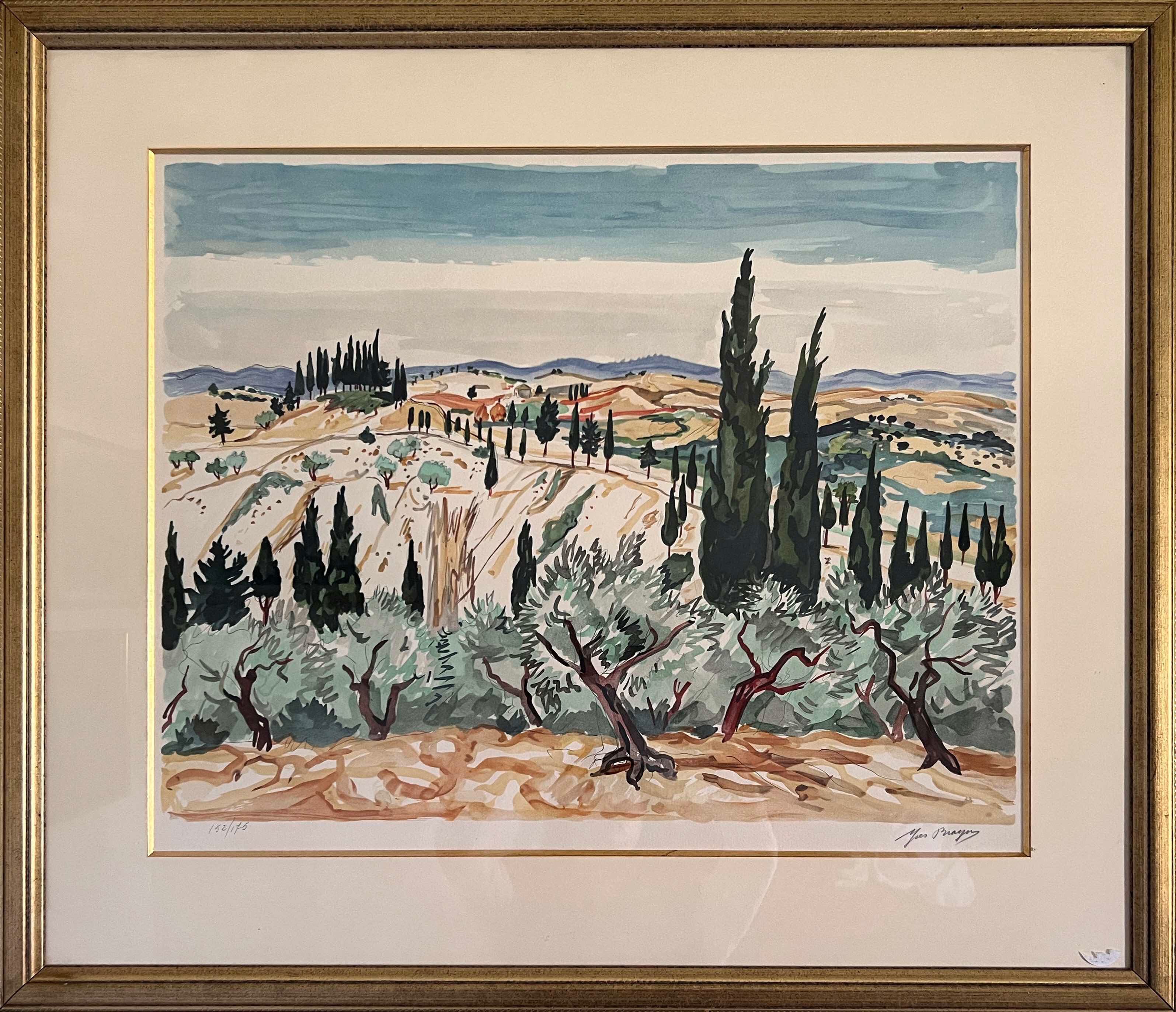 Watercolor by Gaillard Lala