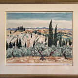 Watercolor by Gaillard Lala