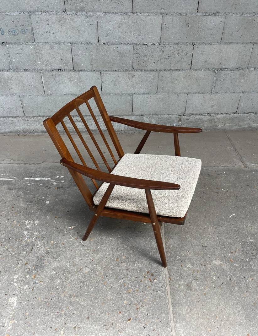 Boomerang armchair