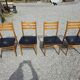 4 Scandinavian chairs from the 1960s