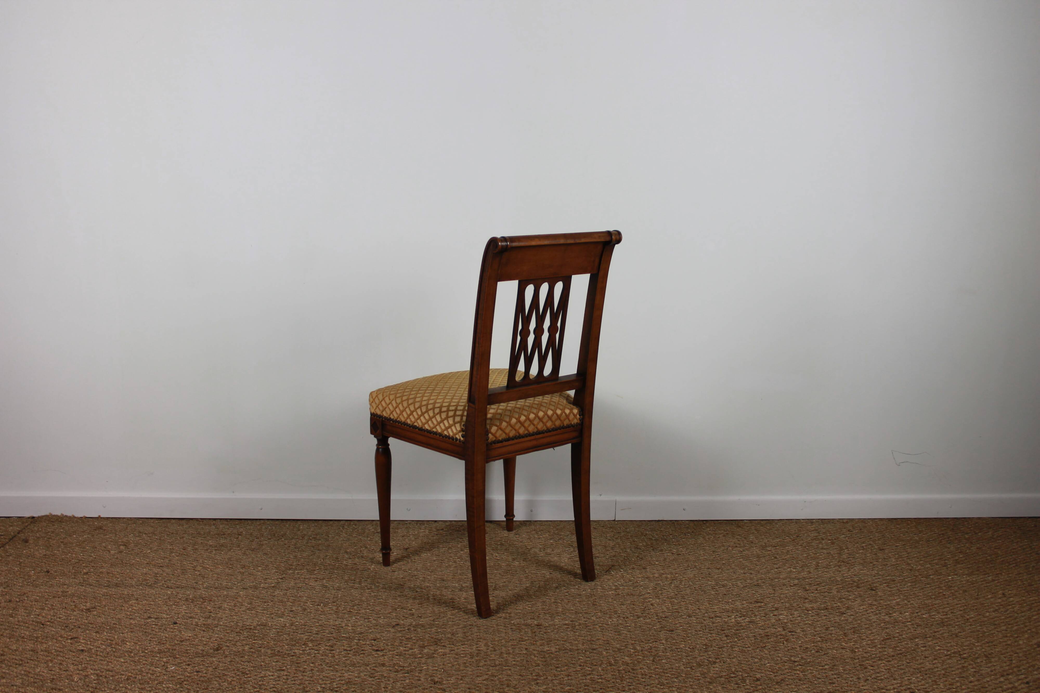 Directoire style chairs