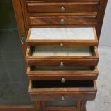 Dentist furniture in walnut period 1900