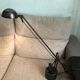 Lampe architecte métal noire vintage à bascule double contrepoids