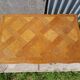 Former table low style Louis XV marquetry wood feet curved vintage