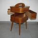 Travailleuse en teck asystent 1960/70s