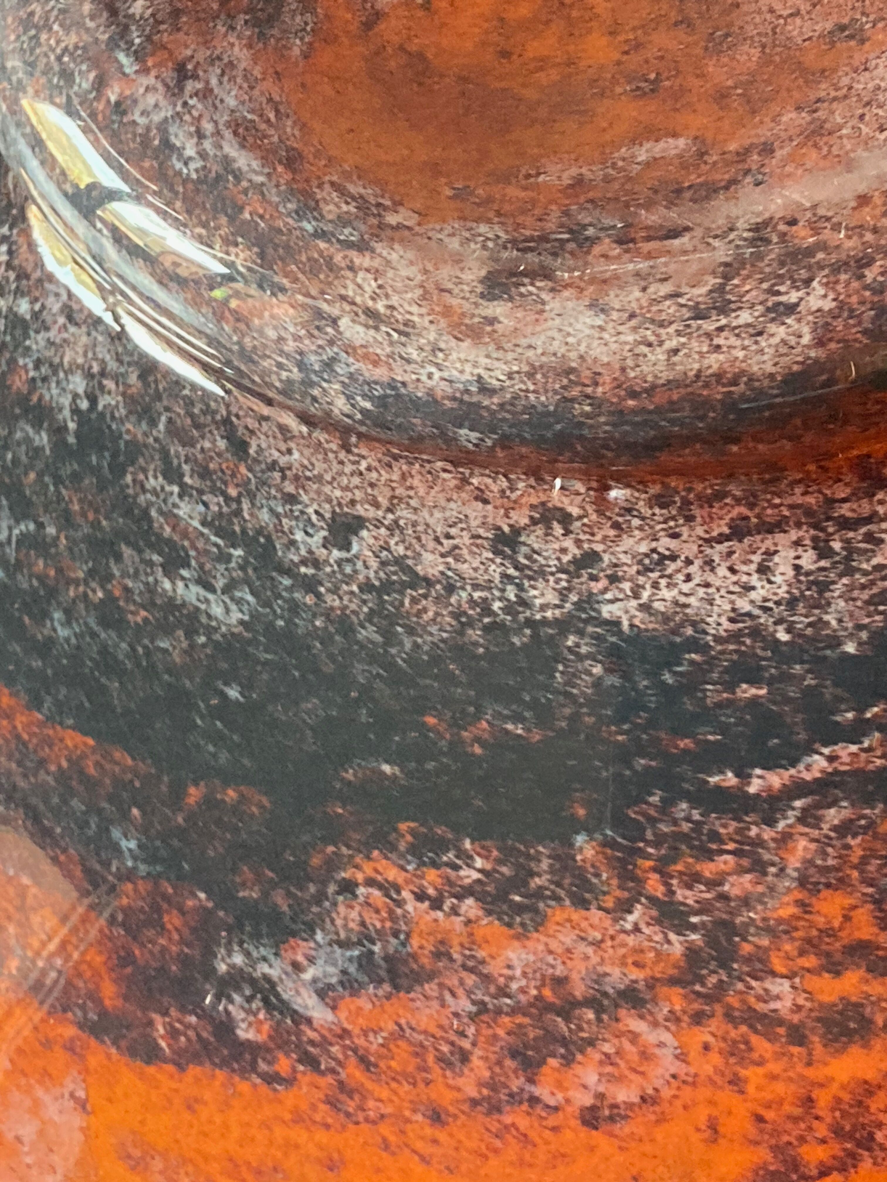 Large art-deco vase le lorrain glassware Daum Nancy 1925