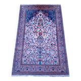 Tapis pakistanais en laine et soie fait main