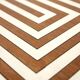 Cart bar teak with pattern maze 1960 s