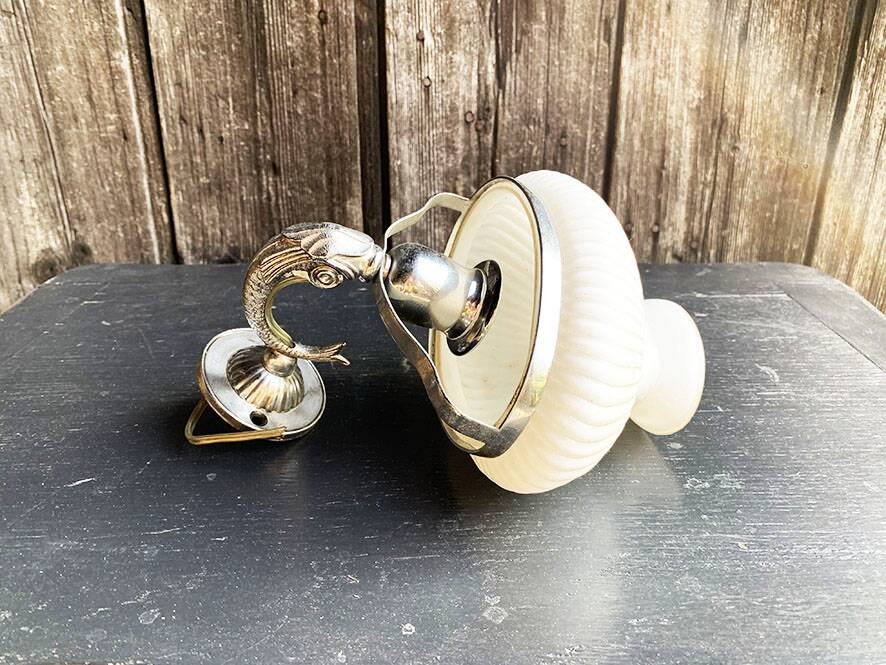 Old Art Deco Fish Wall Lamp