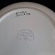 Ancienne assiette plate faïence hb quimper peint main décor floral