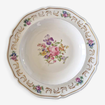 Fabrique royale de limoges - plat en porcelaine - signé d'artois