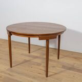 Mid-Century Teak Dining Table and Chairs Set by Hans Olsen for Frem Røjle.