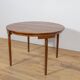 Ensemble table de salle à manger et chaises du milieu du siècle en teck par Hans Olsen pour Frem Røjle.