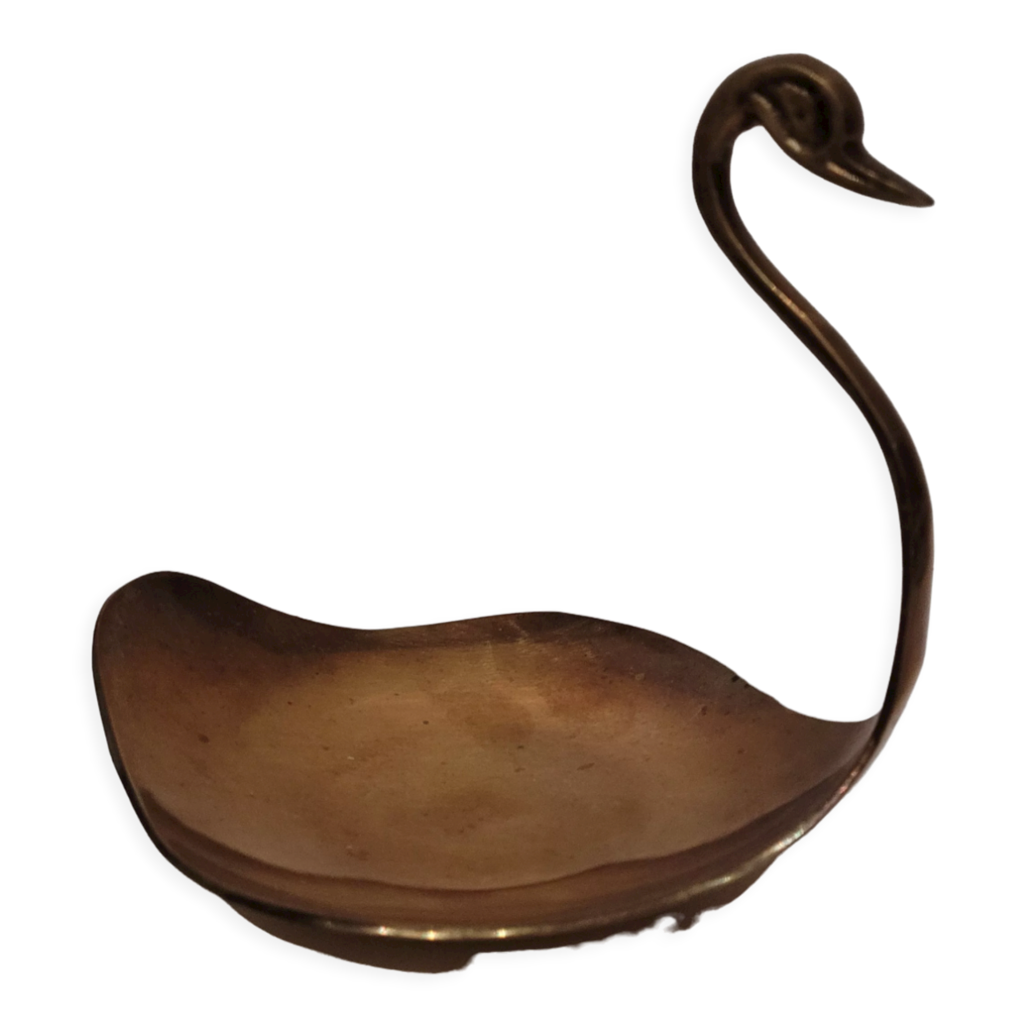 Empty swan brass pocket