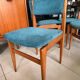 4 vintage Scandinavian style chairs