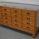 Antique Shop Counter in English Beech, circa 1920-1930