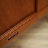 Teak highboard, Danish design, 1960s, production: Denmark