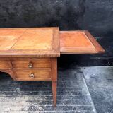 Antique walnut desk with pull-out drawers