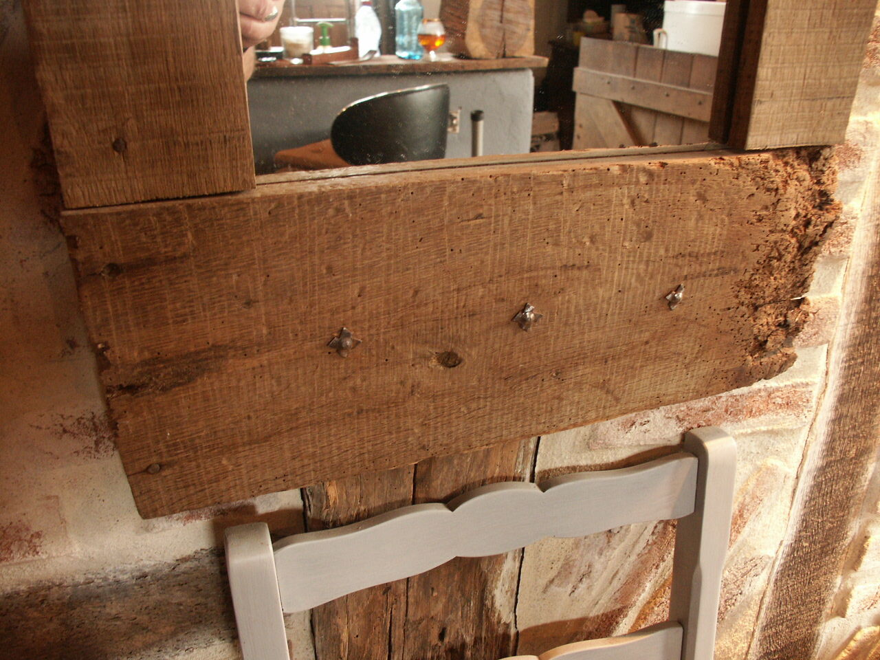 Oak mirror 52x86cm