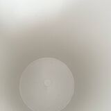 Kartell Gino Colombini white plastic umbrella stand from the 70s