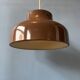 Vintage pendant in brown metal
