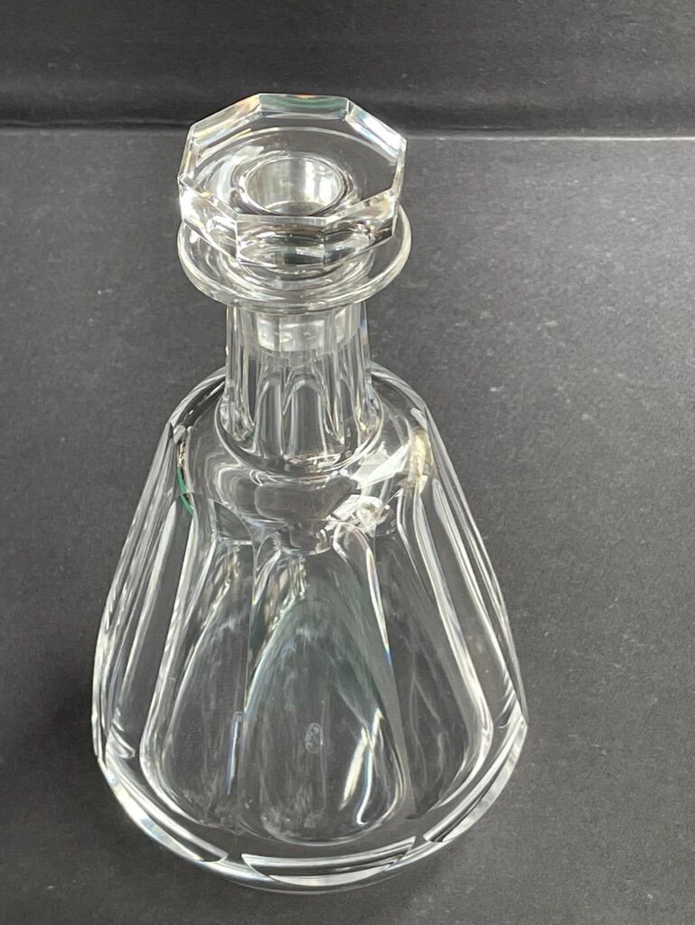 Carafe stamped Baccarat service Talleyrand