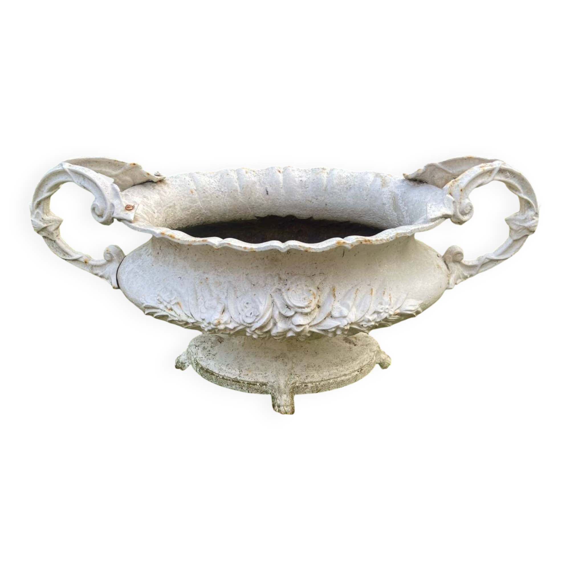 Medici cast iron planter from the 1900s