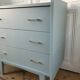 Commode 3 tiroirs vert amande