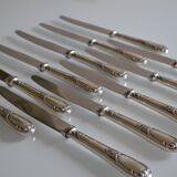 11 Frionnet François silver plated table knives 25 cm silver plated knives