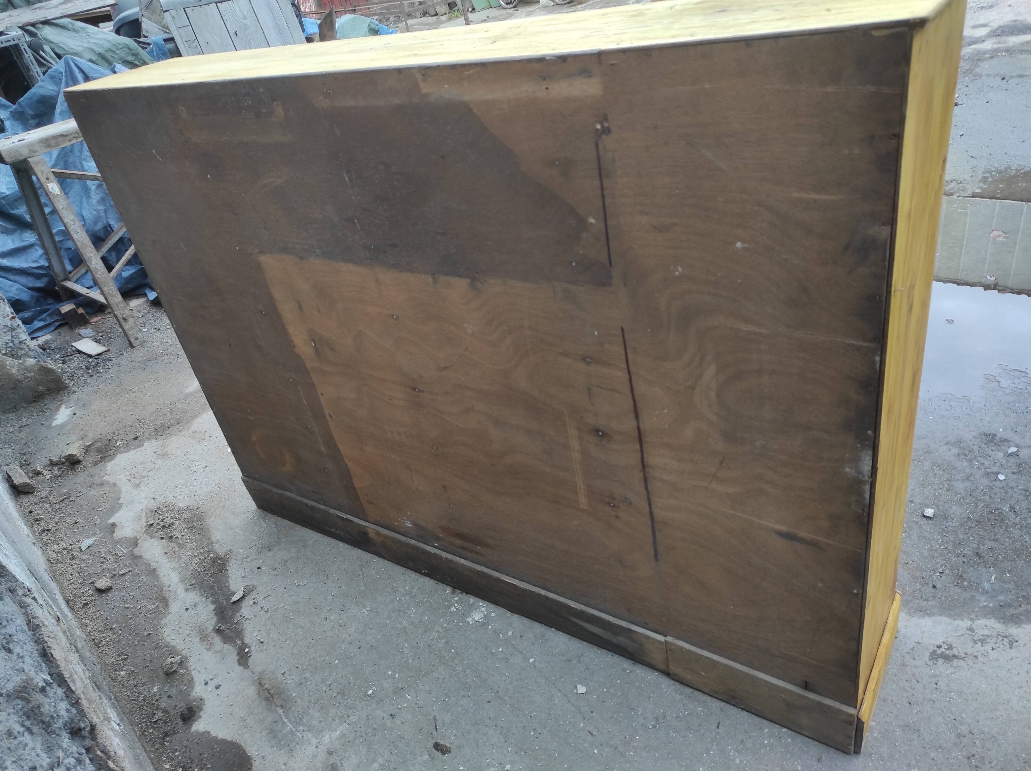 Craft furniture with 40 drawers and workshop shell handles