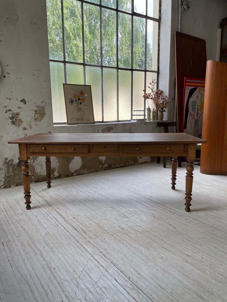 Farmhouse table bistro 2m oak