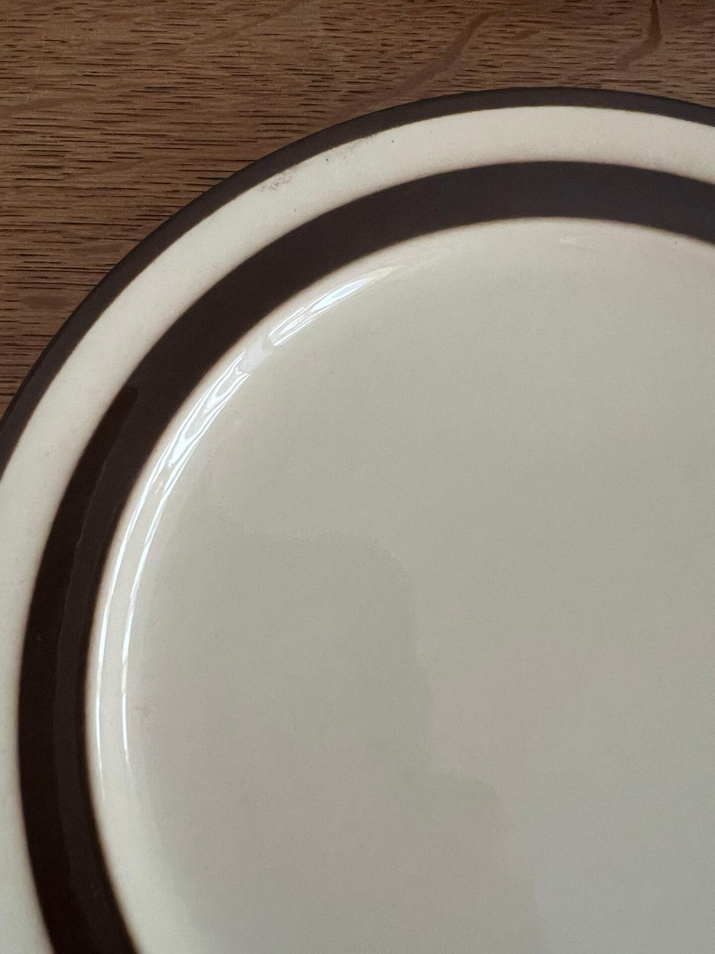 6 Italian dessert plates Pagmossin in ceramic