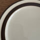 6 Italian dessert plates Pagmossin in ceramic