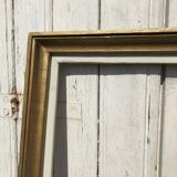 Golden vintage frame