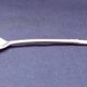 Art Deco 800 Silver Teaspoon Demitasse Marked Set of 6