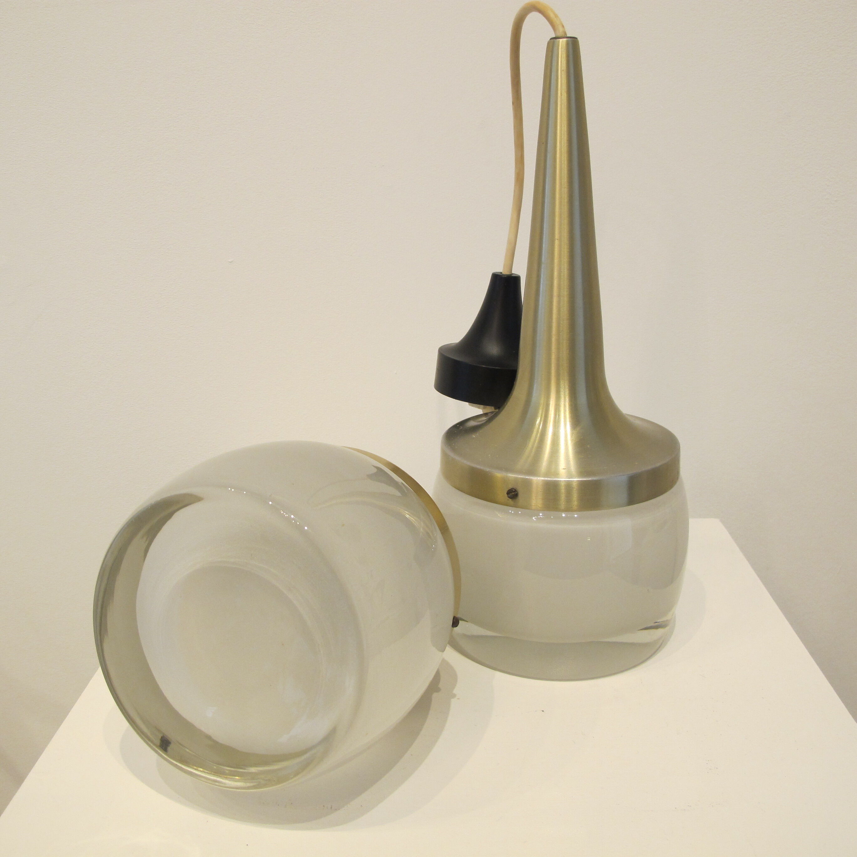 Pair of Suspension lights Staff - 1970