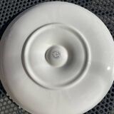 5 oyster plates from Salins earthenware