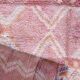 Vintage Pink Berber Rug - 330 x 162 cm