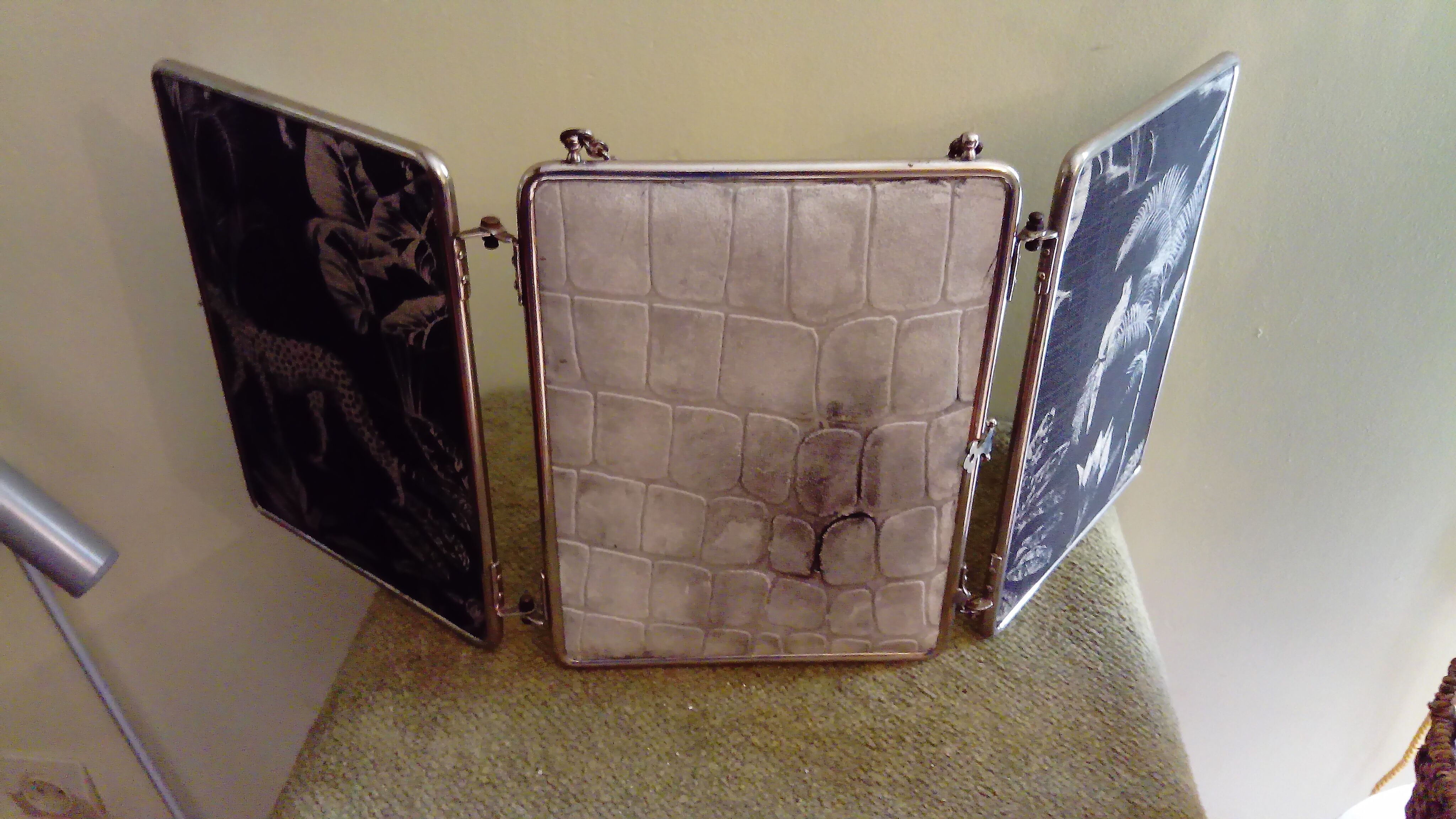 Barber mirror 60x24cm