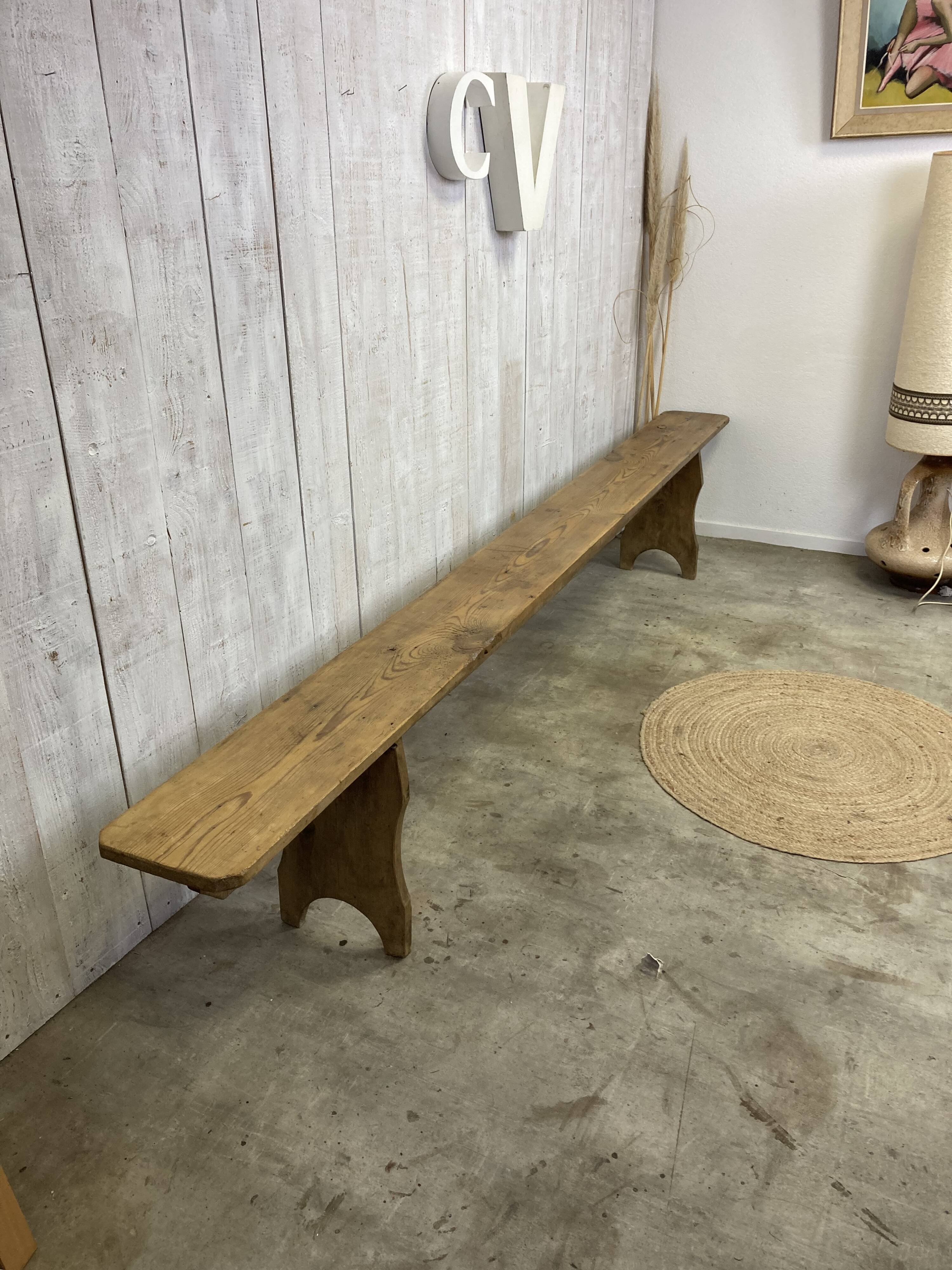 Grand banc de ferme