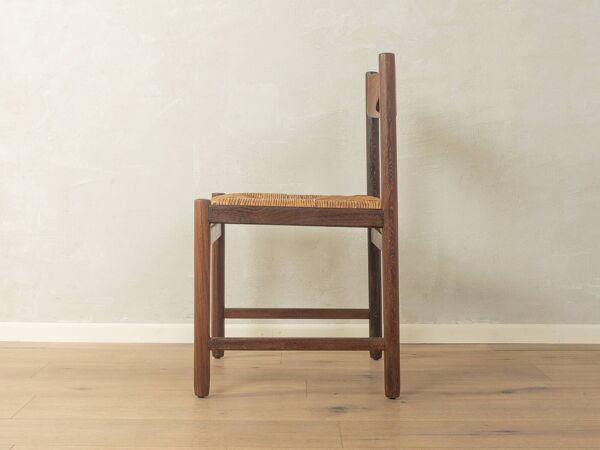 Chaises de salle à manger des années 1970 avec tressage d'origine en jonc de mer (lot de 2)