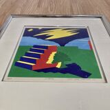 Pair of lithographs "BENT KARL JAKOBSEN".