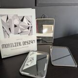 three barber mirrors