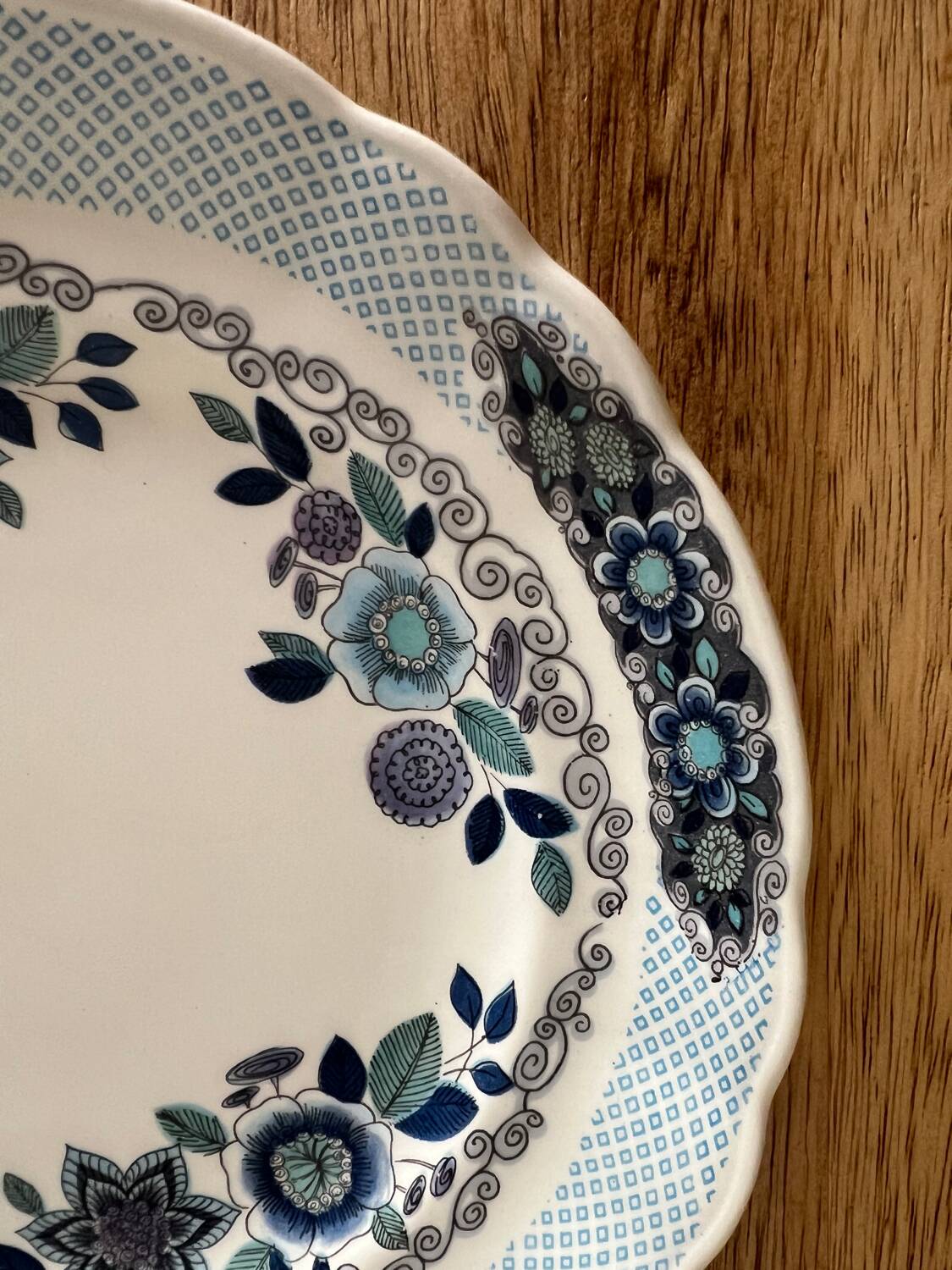 10 dessert plates 1960 Manufacture Pontesa