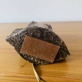 Sandstone lamp in the shape of a woman's bust