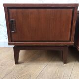 2 vintage bedside tables