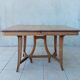 Vintage style Art Nouveau oak table