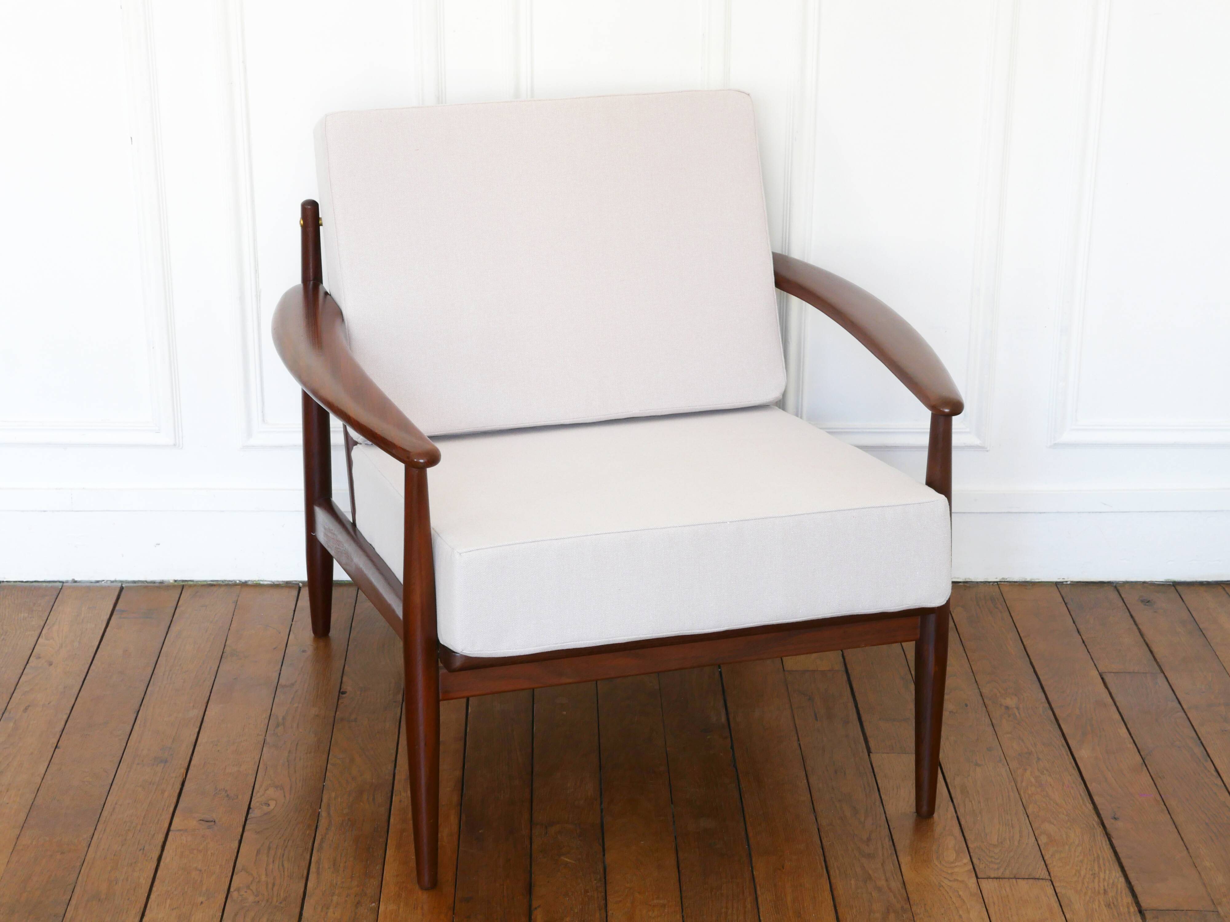 Fauteuil Grete JALK - Tissu & Mousse neuf